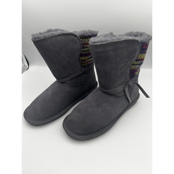 BearPaw Shoes - Bearpaw Maggie Boots women's size 7M Charcoal color